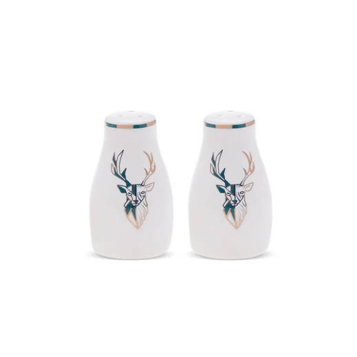 Karaca Aries Green Salt and Pepper Shaker
