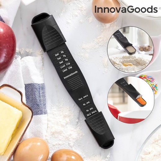 InnovaGoods 9-In-1 Adjustable Measuring Spoon Ninoon 
