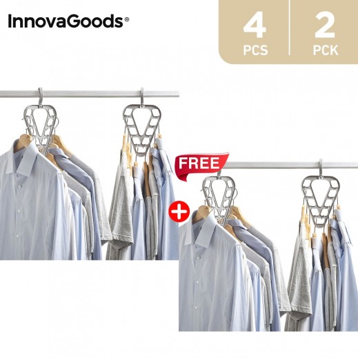 InnovaGoods Hanger Organizers Set Orzer 2 Units (1 + 1 Free) - delivered by Taw9eel Fast