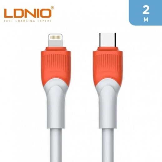 Ldnio 100W Super Fast Type-C to Lightning Charging & Data Cable 2 m  - delivered by Taw9eel Fast