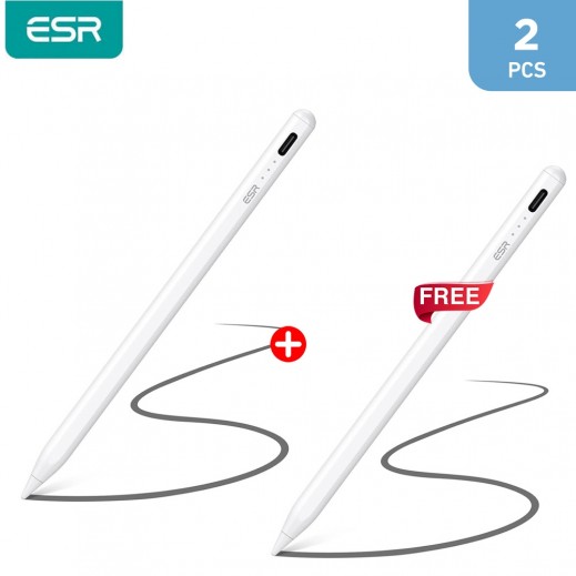 ESR Digital Pencil - White (1 + 1 Free)