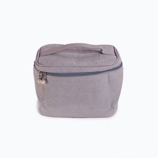 Cosmetic Bag Blue 23 × 16 × 16cm By Taw9eel Essentials - delivered by Taw9eel Fast