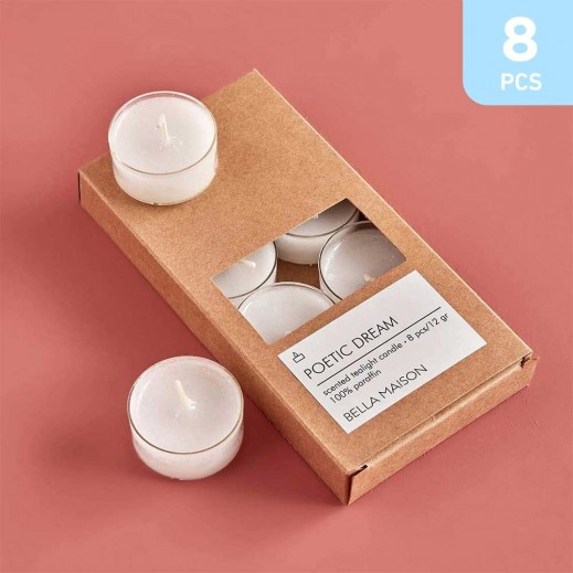 Bella Maison Poetic Dream Tealight Candle Set 8 Pieces