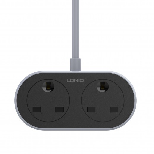 2500W UK Power Socket Extension Cord 5 m By Ldnio - delivered by Taw9eel Fast