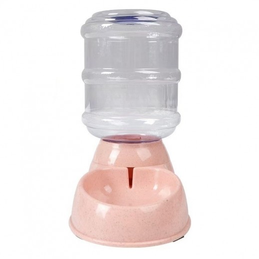 Gravity Pet Water Feeder Orange 3500 ml - 32 × 17.5 × 31 cm - delivered by Taw9eel Fast