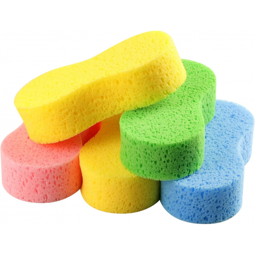 Car Wash Sponge Multicolor Large - Essentials By Taw9eel - delivered by Taw9eel Fast