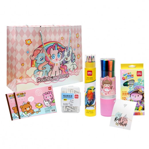 Stationery Set Kindergarten Graduation - Pink - delivered by Taw9eel Fast