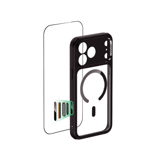 Classic Hybrid Magnetic Clear Black Case Compatible with iPhone 17 Pro By ESR - delivered by Taw9eel Fast