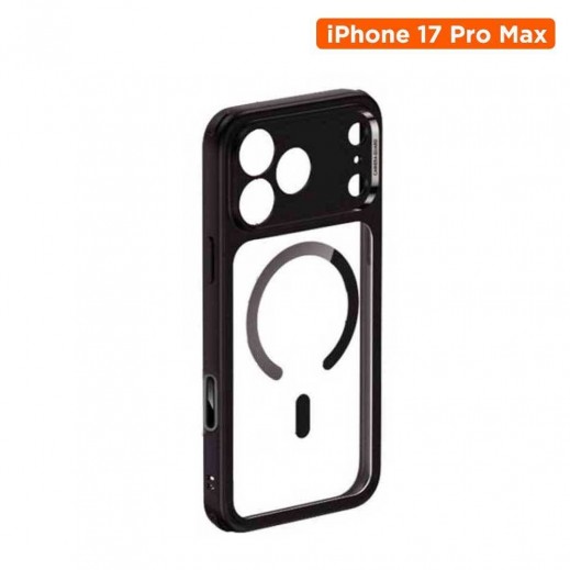 Classic Hybrid Magnetic Clear Black Case Compatible with iPhone 17 Pro Max By ESR - delivered by Taw9eel Fast