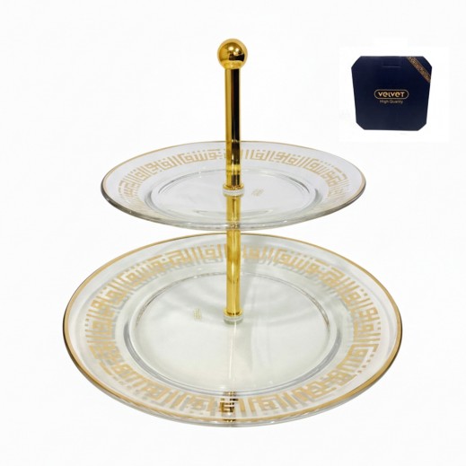 2 Tier Candy and Fruit Serve Bowl