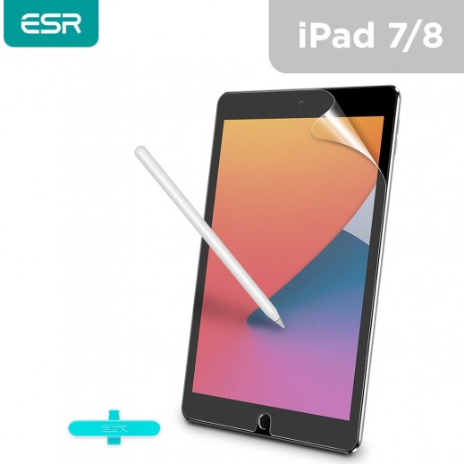 ESR Paper feel screen protector for iPad 7/8/9 10.2 Inch (2019 /2020 ) - Clear