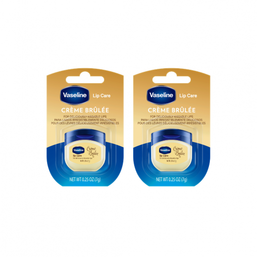 Vaseline Cream Brulee Lip Care 2 x 7g