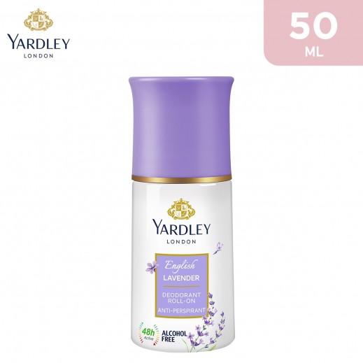 Yardley Women English Lavender Anti-perspirant Deodorant Roll On - 50 ml