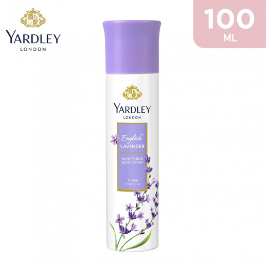 Yardley Women English Lavender Body Spray - 100 ml