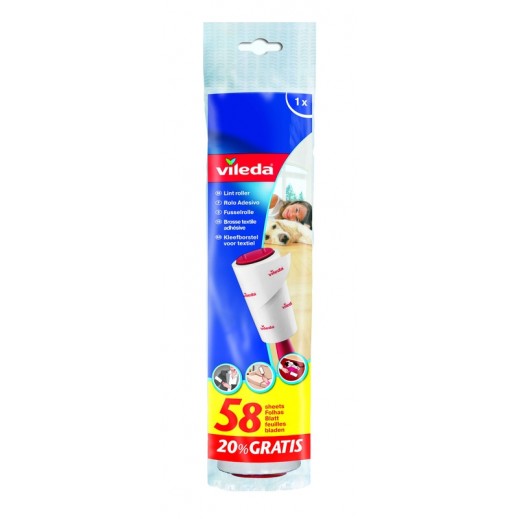 Vileda Lint Roller Refill 2Pcs