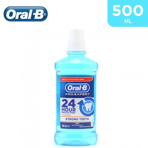 Oral-B Strong Teeth Mint Mouthwash 500 ml