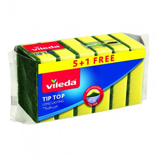 Vileda Tip Top Sponge 5 + 1 