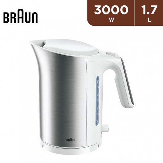 Braun 1.7 L 3000 W Kettle - White