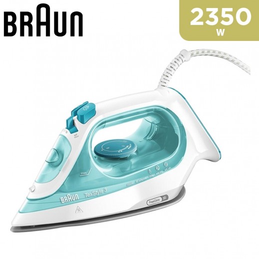 Braun Text Style Steam Iron 2350 W - Green & White