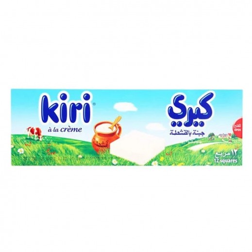 Kiri Spreadable Creamy Cheese with Fresh Cream 12's 216 g - delivered by Taw9eel Fast