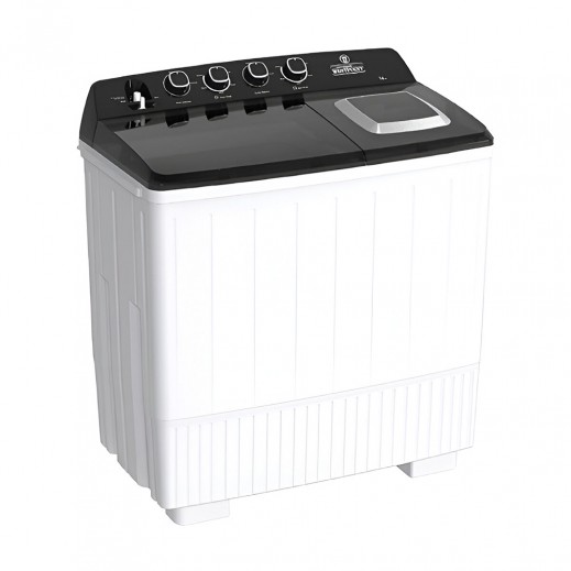 Westpoint 10KG/6.5KG Twin Tub Washing Machine -White + Black Transparent Lids - delivered by Union Trading within 3 working days