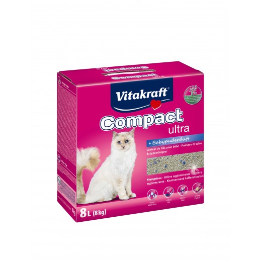 Vitakraft Compact Ultra Classic Cat litter 8kg