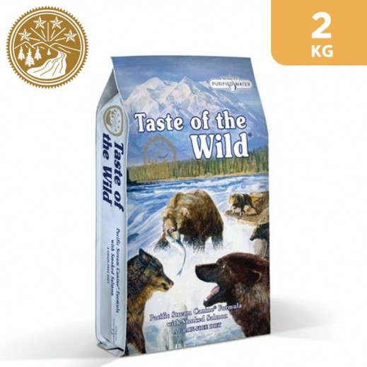 Taste Of The Wild Pacific Stream Adult Dry Dog Food 2 kg - delivered by Taw9eel Fast