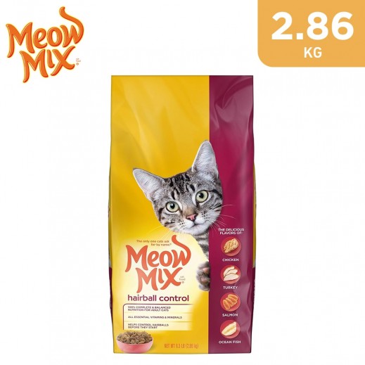 Meow Mix Hairball Control Dry Cat Food 2.86 kg