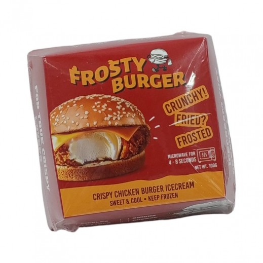 Frosty Burger Crispy Chicken Burger Ice Cream 100g