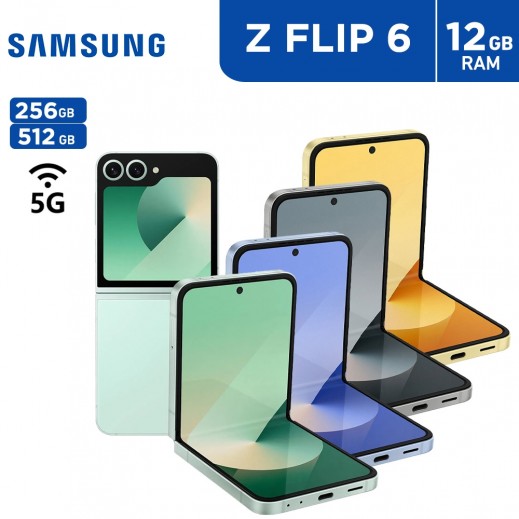 Samsung Galaxy Z Flip 6 12GB Smartphone - delivered by Taw9eel Within 24 Working Hours
