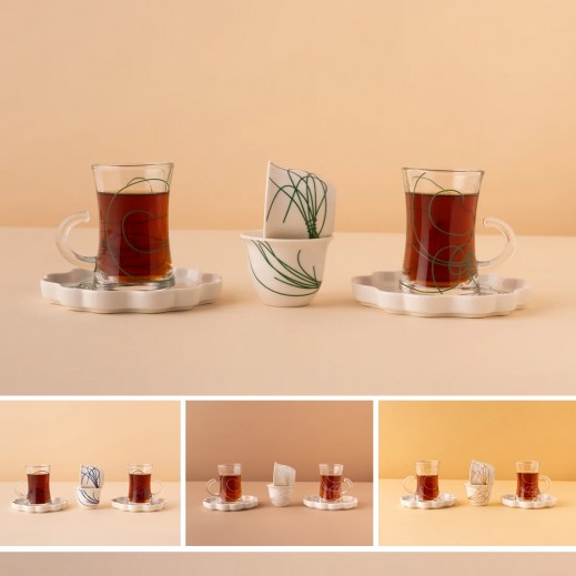 Waba Tea & Coffee Set 18 Pieces 