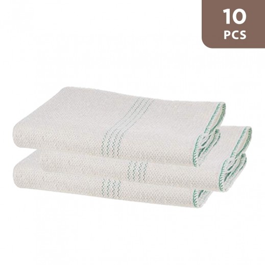 Buy Ways Cleaning Cotton Mop 10 Pieces delivered by Taw9eel Fast