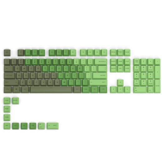 Glorious PBT Olive KeyCaps - delivered by Taw9eel within 2 Business Days