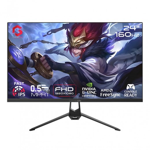 GameOn Essential Series 23.8" FHD 160Hz Fast IPS Gaming Monitor - GOES24FHD160IPS - delivered by Taw9eel within 2 Business Days
