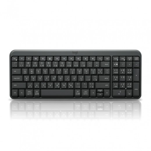 Logitech Wireless & Bluetooth Keyboard -Arabic & English - delivered by Taw9eel within 2 Business Days