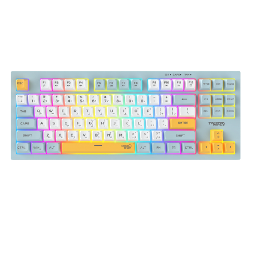 Twisted Minds Spectrum Series Wired Keyboard  - English / Arabic - delivered by Taw9eel within 2 Business Days