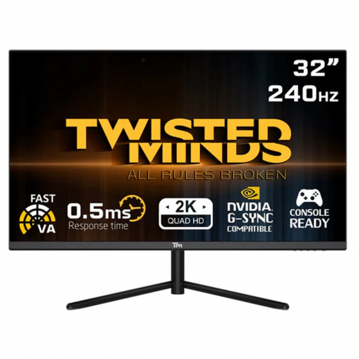 Twisted Minds 32-Inch QHD Gaming Monitor - delivered by Taw9eel within 2 Business Days