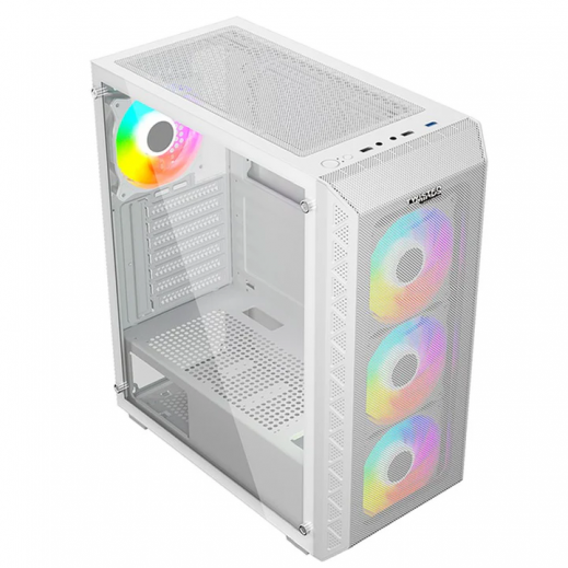 Twisted Minds Mid Tower Gaming Case with 3×120mm ARGB Fans - delivered by Taw9eel within 2 Business Days