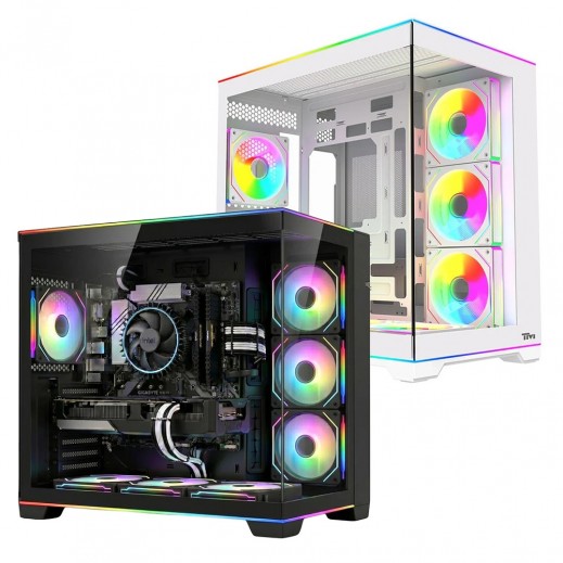 Twisted Minds Rampage Series ATX Mid Tower Gaming Case - delivered by Taw9eel within 2 Business Days
