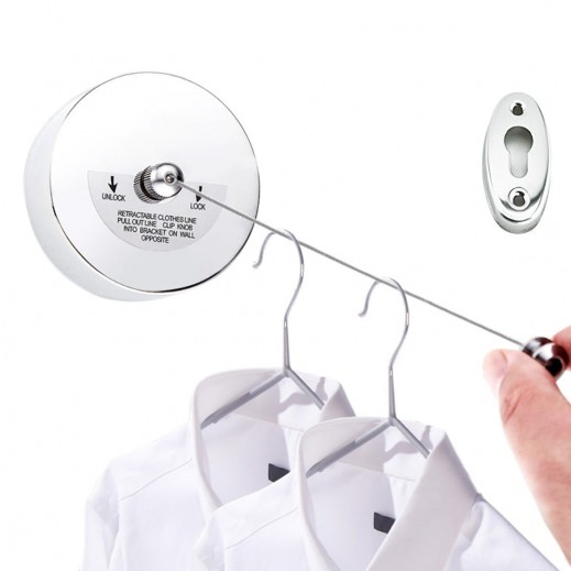 Stainless Steel Retractable Clothesline 2.8m
