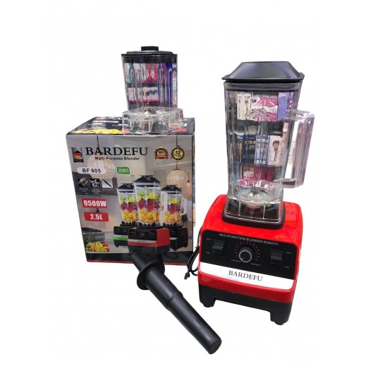 Bardefu 2.5L Blender 9500W - Red - BF 905