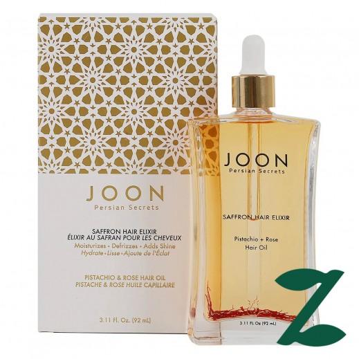 Joon Saffron Hair Elixir Pistachio & Rose Hair oil 92ml - delivered by Pharmazone Pharmacy - within 2 Hours