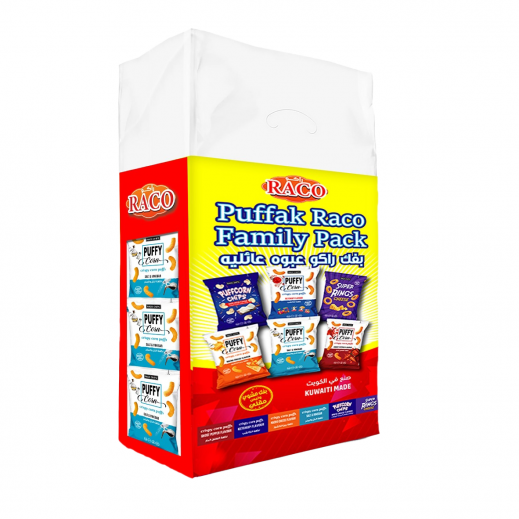 Raco Pufak With Salt & Vinegar Flavor 12 x 20 g