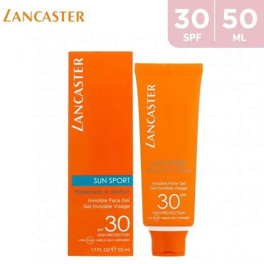 Lancaster Sun Sport Invisible Face Gel SPF30 - 50 ml - delivered by Taw9eel Fast