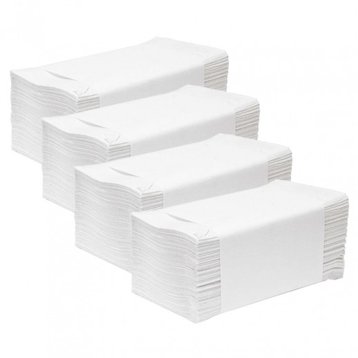 Watani Interfold Towel 100 x 2ply 4 Pack