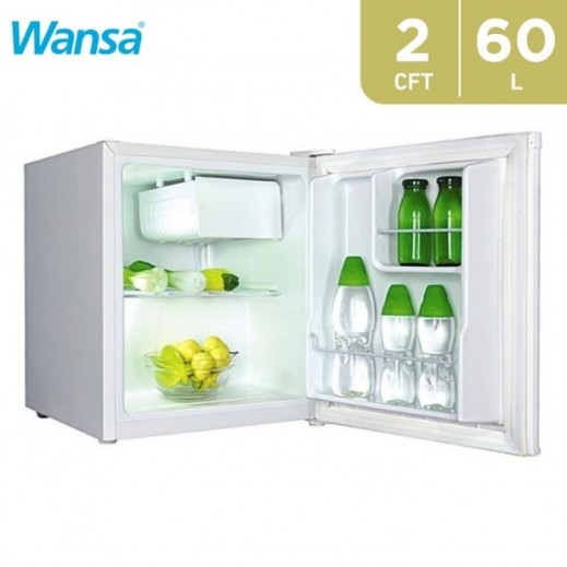 Wansa 2 CFT 60 L Single Door Refrigerator - White 