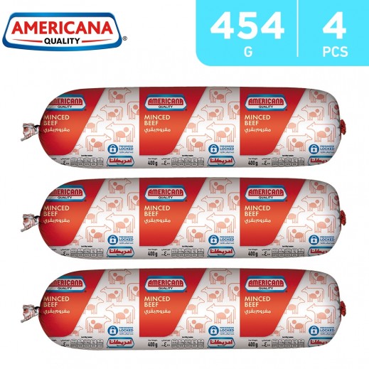 Americana Frozen Ground Beef 4 x 454 g 