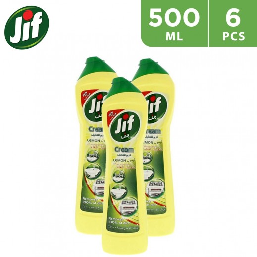 Jif Cream with Lemon 6 x 500 ml