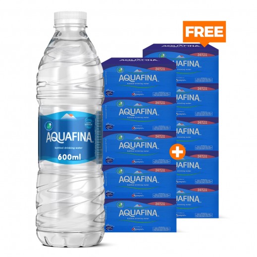 Aquafina Water 24 x 600 ml 5 + 5 Free 