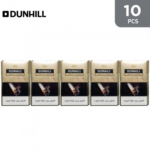 Dunhill Gold Cigarettes - 10 Cigarettes / 10 Packs  - delivered by Taw9eel Fast
